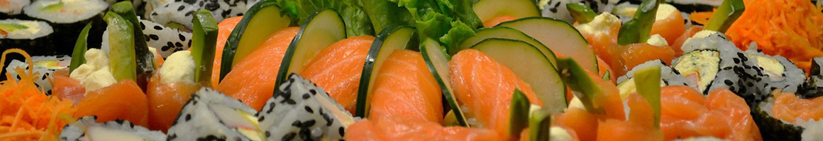 Eating Japanese Sushi at Otake Sushi Bistro restaurant in Newton Highlands, MA.
